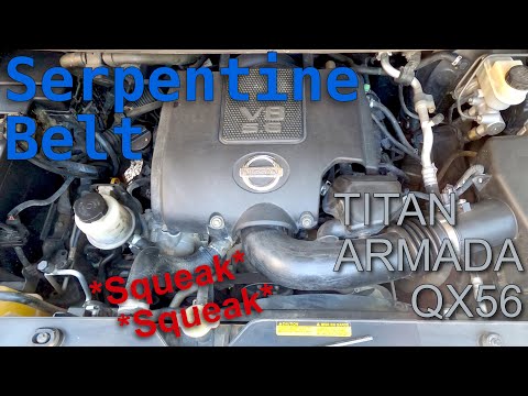 Belt Replacement | 2004-'15 Titan/Armada/Pathfinder/QX56