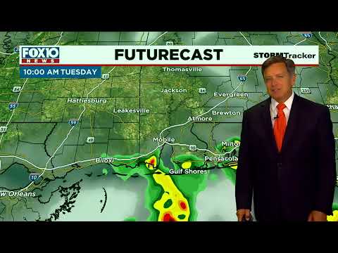 Weather Outlook for Monday, August 8, 2022, from FOX10 News