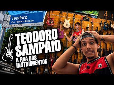 VISITEI A MAIOR RUA DE INSTRUMENTOS MUSICAIS DO BRASIL (TEODORO SAMPAIO)