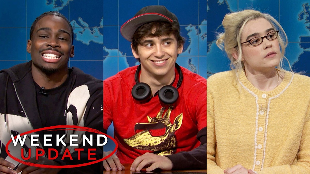 Weekend Update ft. Marcello Hernández, Kam Patterson and Jane Wickline - SNL