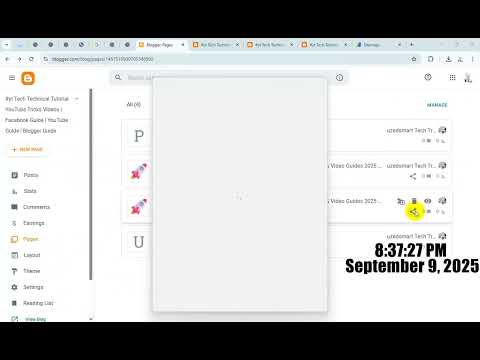 📈 How To Index Blogger Sitemap URLs on Google Search Console | Step-by-Step Guide 2025