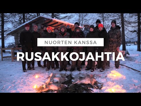 RUSAKKOJAHTIA- nuorten kanssa