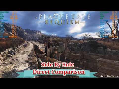 A Plague Tale Requiem FPS Test On GTX 1660Ti/i5 9400F/32GB RAM 3000Mhz