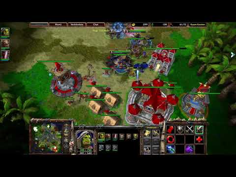 Warcraft 3 Reforged 1vs1 Orc vs Human [Deutsch/German] Full WC3 Gameplay