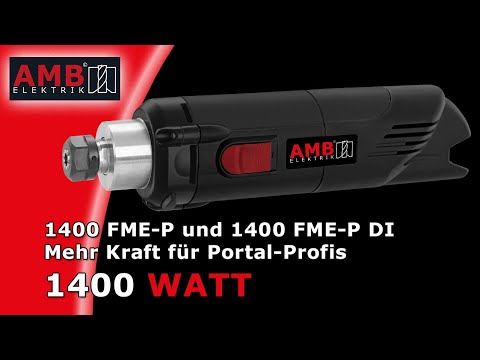 AMB frezavimo variklis 1400 FME-P DI 230V video