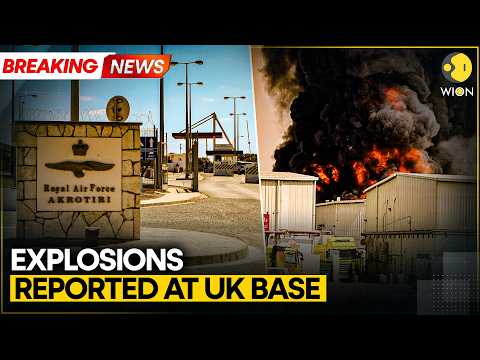 Israel-Iran War: Reports Of Blast At UK's RAF Akrotiri Base Emerge As Iran 'Fires Missiles' | WION