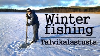 preview picture of video 'WINTER FISHING - TALVIKALASTUSTA'