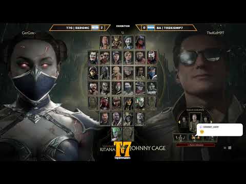 T7G | GERGMC VS BA | THEKIDMP7 - KITANA VS JOHNNY CAGE - 【Mortal Kombat 11 Aftermath】