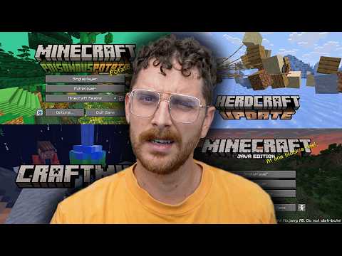 I Played Every Minecraft April Fools Update. It Was Insane.