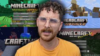 I Played Every Minecraft April Fools Update. It Was Insane.