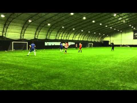 SK CZ Warriors vs. FC Jauniba 1:1(0:0); 1.half (05.01.2014)