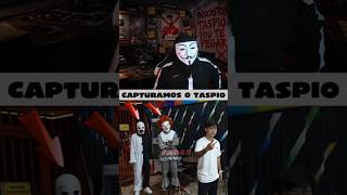 🔥 INVADIMOS O CHÁ DE BEBÊ DA LAVÍNIA... E CAPTURAMOS O TASPIO #shorts #taspio #viral