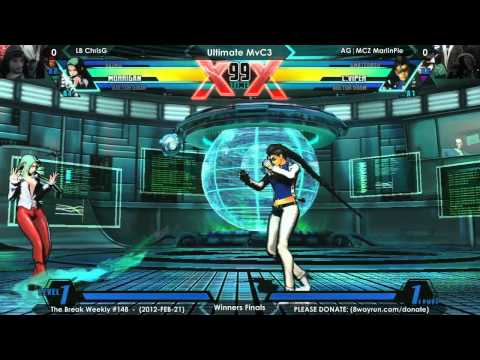 The Break #148 - UMvC3 WF - LB ChrisG VS AG MCZ MarlinPie