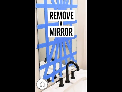 DIY Shorts - How to remove a mirror