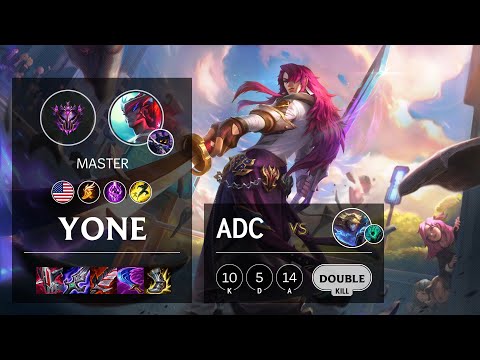 Yone ADC vs Ezreal - NA Master Patch 11.11