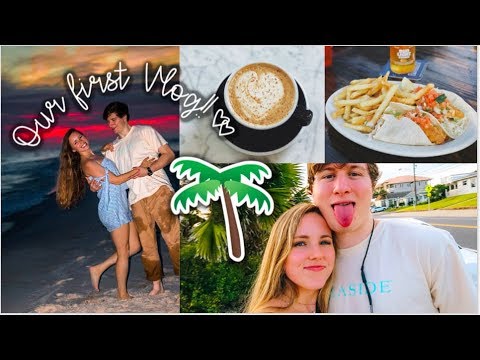 BEACH VLOG! Mini Golfing, Giant Human Maze + The Best Latte Ever! | Sarah Jane