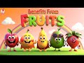 Benefits Of Fruits Healthy Eating Educational Cartoon Video For Kids Kids Cartoon