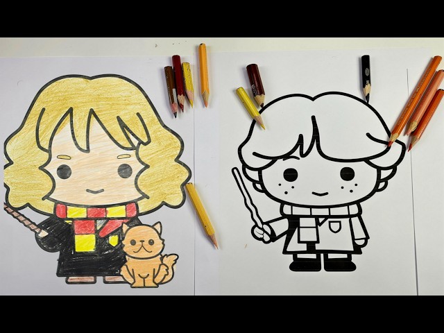 Vídeo relacionado con HARRY POTTER Juego de bolígrafos y lápices, multicolor