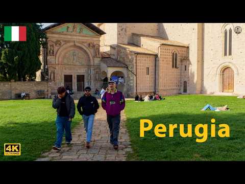 Perugia Walking Tour 2025 | Exploring Italy’s Hidden Gem in Umbria 🇮🇹