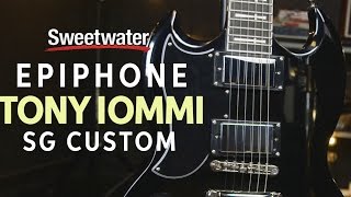 Video thumbnail for Epiphone Tony Iommi SG Custom Electric Guitar Review by Sweetwater
