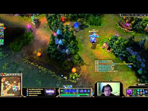 Scarra playing veigar mid