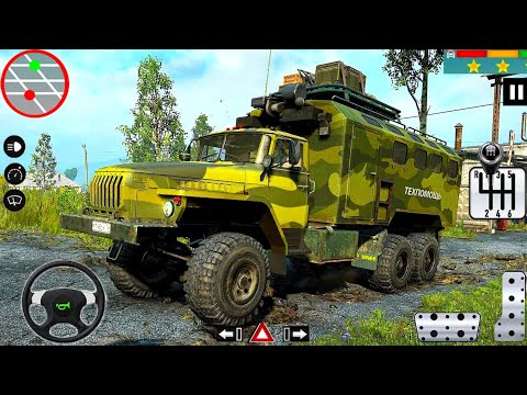 Army Vehicle Transporter Truck Simulator | Us Army Vehicle Transport Truck 2023 | Gameplay |St Games