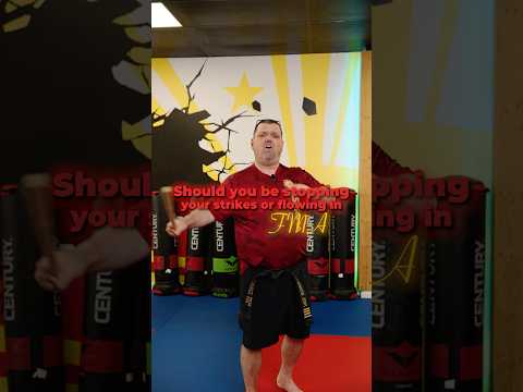 Should you be stopping your strikes or flowing in FMA #fma #filipinomartialarts #martialarts