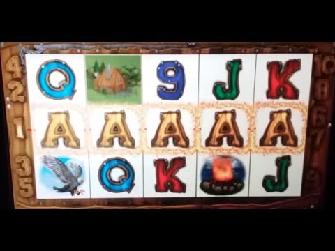 Live play on Hunters Dream slot machine with bonus