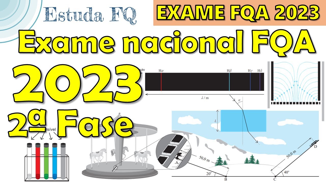 [Live] Exame Nacional Física e Química A 2023 | Fase 2 | Resolução completa FQA | 2023
