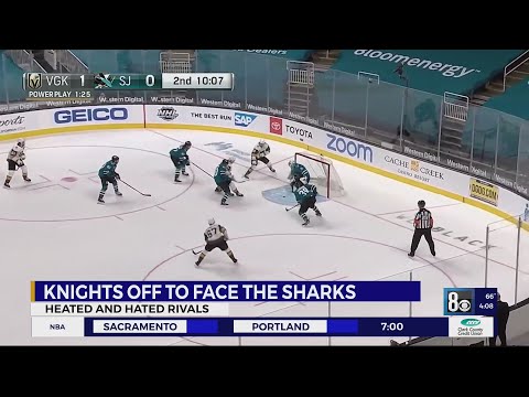 Golden Knights hit the road after pair of home wins