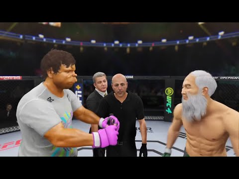 Barney Gumble vs. Old Bruce Lee - EA sports UFC 4