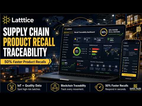 Latttice Traceability and Faster Recalls data product demonstration