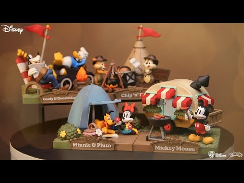 Beast-Kingdom USA | DS-146-Campsites Series-Minnie & Pluto