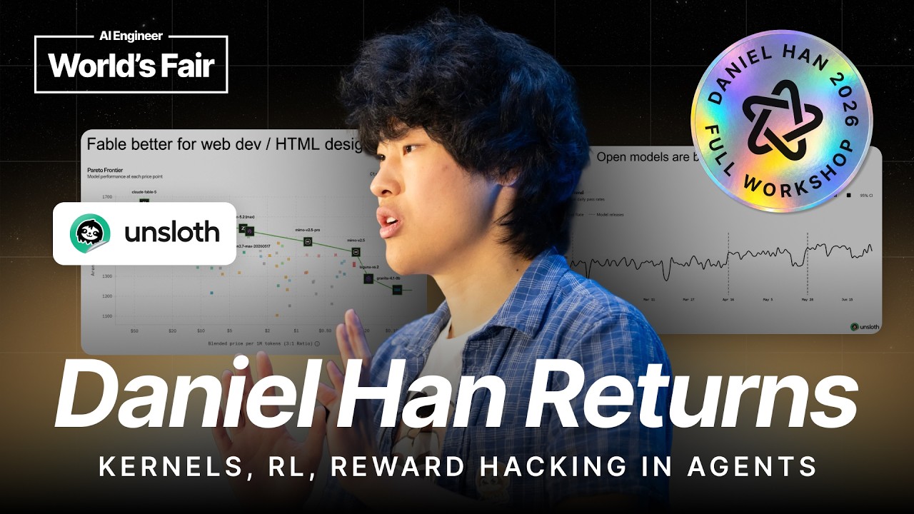 Daniel Han Explores Kernels, RL, and Reward Hacking in AI Agents - AI Engineer