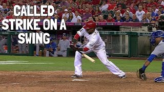 MLB Worst Check Swing Calls