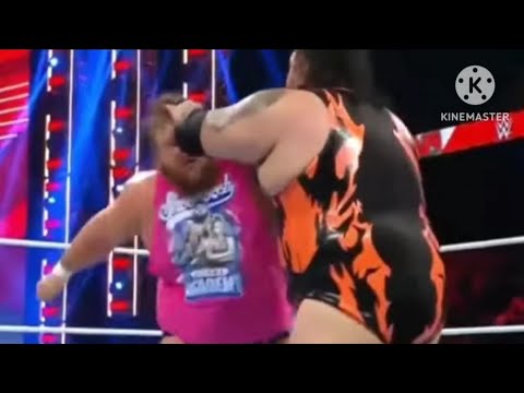 omg two ✌ buffalo fight || WWE Raw 26/Dec/2023