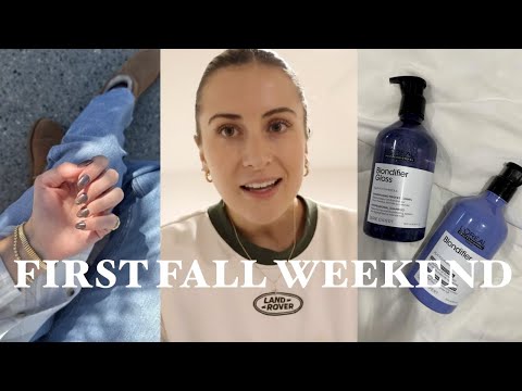 BROWN CHROME NAILS + COSTCO FINDS | FALL VLOG