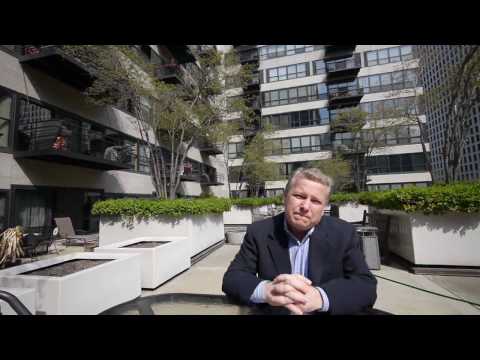 West Loop lofts: On the sundeck of Metropolitan Place with Ted Guarnero