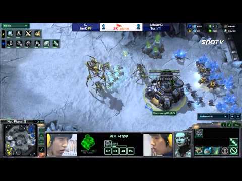 0415] herO(CJ) vs. Turn(SAMSUNG) PvT 4SET Neo Planet S -Starcraft2,esportstv,SPL