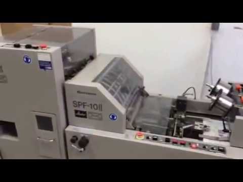 Horizon booklet maker MC-80a/SPF-10II/FC-10II #20875 LA-POSTPRESS