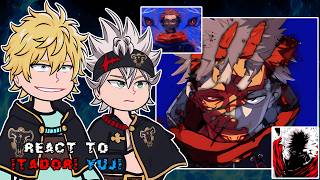Black Bulls react to Itadori Yuji || Jujutsu Kaisen || - GC