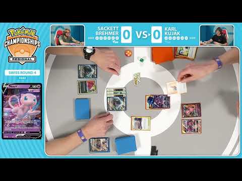 TCG Sackett Brehmer Vs Karl Kujak 2023 Pokémon Fort Wayne Regional Championships Swiss R4