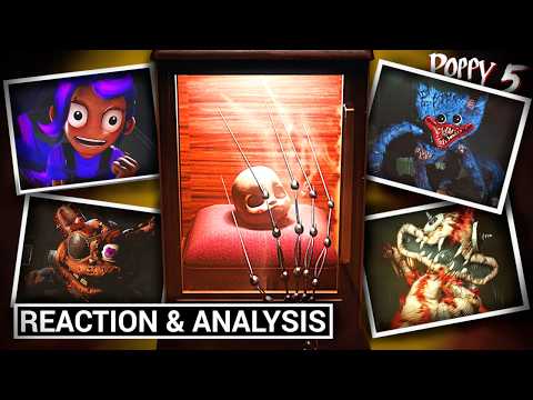 Poppy Playtime: Chapter 5  - Gameplay Trailer (Reaction and Analysis)