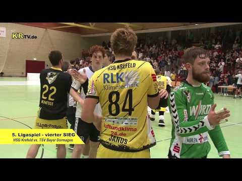KR-TV.de 0236 5. Spiel - vierter Sieg - HSG Krefeld vs. Bayer Dormagen