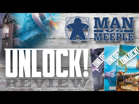 UNLOCK! Mystery Adventures (Space Cowboys) Review by Man vs Meeple
