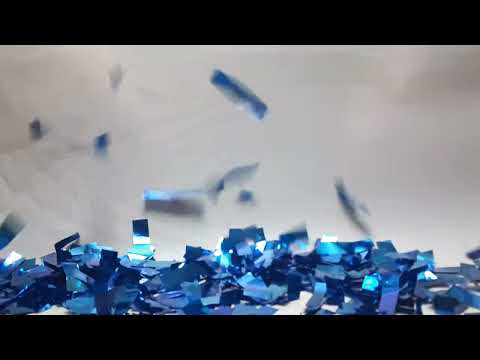 Конфетти Метафан синий фольгированный - фото 1 - id-p595267673