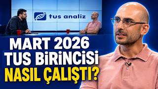 Mart 2026 TUS Birincisi Nasıl Çalıştı? | Dr. Ömer Fatih Yaşar ile Tus Analiz Röp