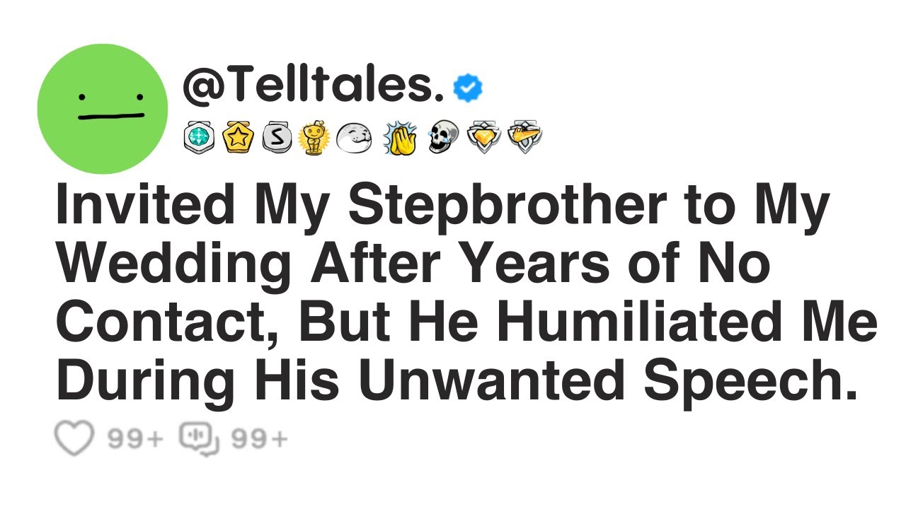 Invited My Stepbrother to My Wedding After Years of No Contact, But He Humiliated Me During his...