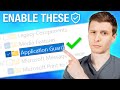 Enable ALL These Windows Security Features