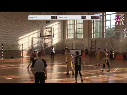 BBBL U15 Saldus 2003 vs Saule 2003
